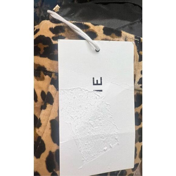 FRAME Mini Boot Cheetah-Print Velvet Pants NWT Size 4 - Picture 11 of 13